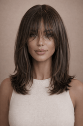 BIANCA - Brown - Lace Front Wig - Milk & Honey Wigs