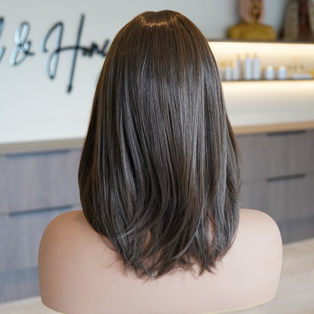 BIANCA Silk Mono Top Lace Front Wig - Milk &amp; Honey Wigs