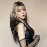 Black and Platinum Blonde Split Wig - MARKETPLACE - Milk & Honey Wigs