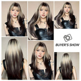 Black and Platinum Blonde Split Wig - MARKETPLACE - Milk & Honey Wigs