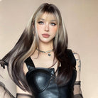 Black and Platinum Blonde Split Wig - MARKETPLACE - Milk & Honey Wigs