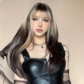 Black and Platinum Blonde Split Wig - MARKETPLACE - Milk & Honey Wigs