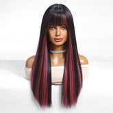Black Highlight Pink Wig - MARKETPLACE - Milk & Honey Wigs