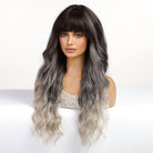 Black to Silver Ombre Wig - MARKETPLACE - Milk & Honey Wigs