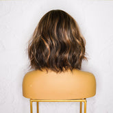 BOBBY Ombre Brown Lace Front Wig - Milk & Honey Wigs