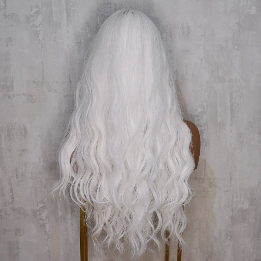 BONNIE White Fringe Wig - Milk &amp; Honey Wigs