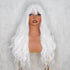 BONNIE White Fringe Wig - Milk & Honey Wigs