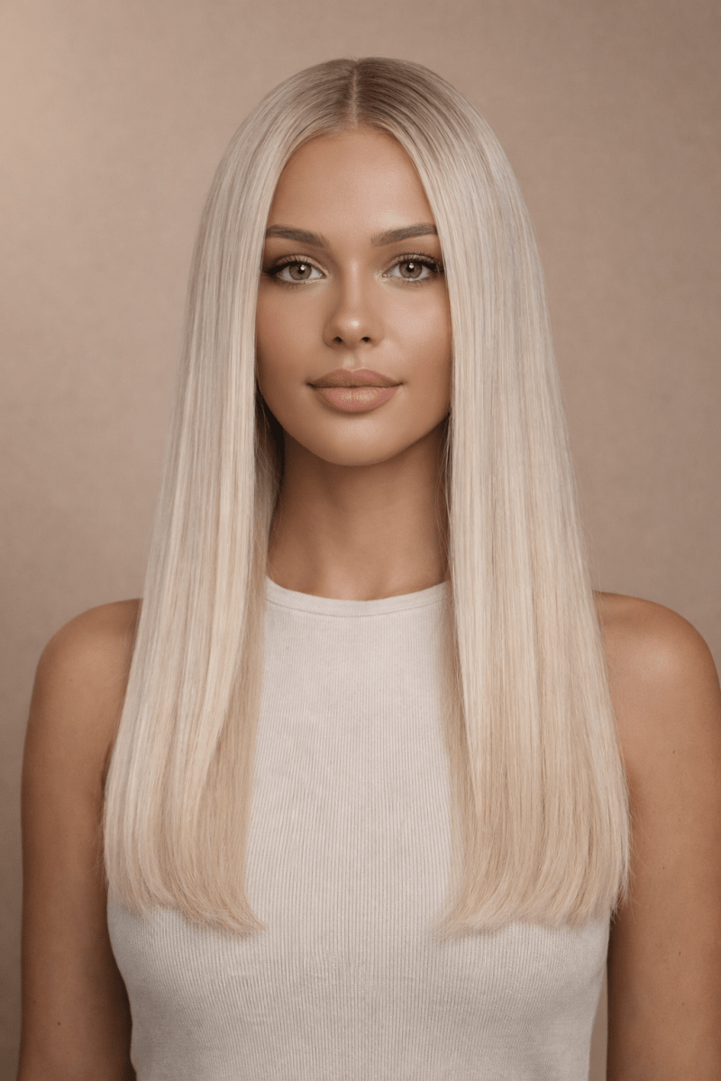 BRONTE - Blonde - Human Hair Wig | Blonde, 14 Inch, 13x6 Lace Front, Human Hair | Milk &amp; Honey Wigs