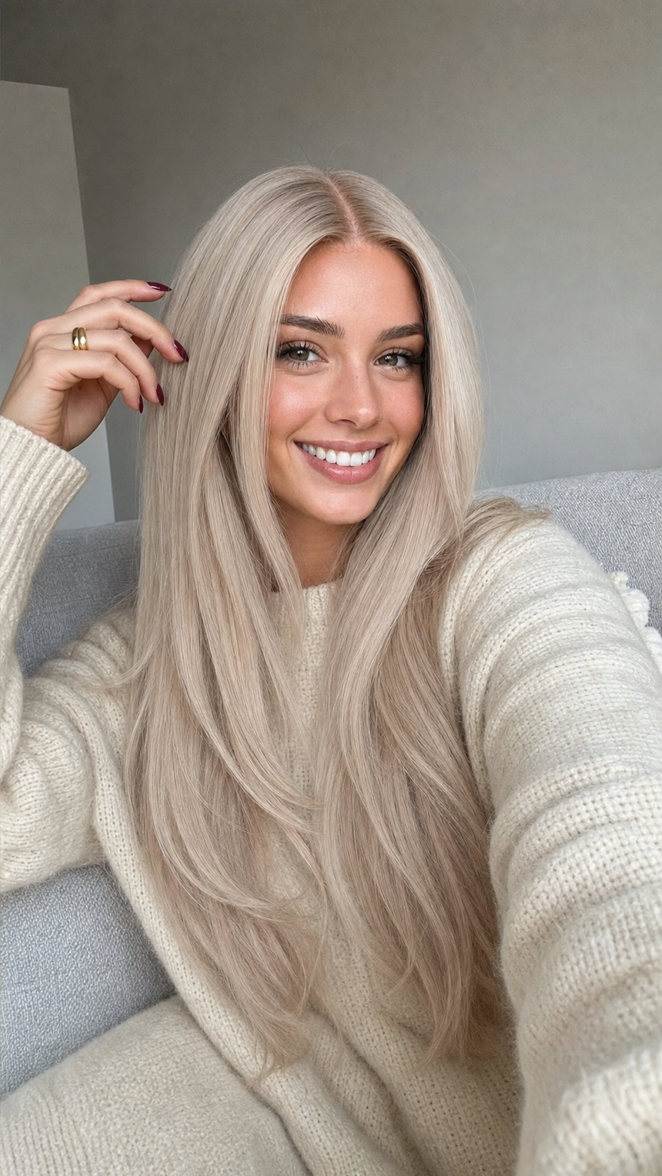 BRONTE blonde human hair lace front wig | Milk &amp; Honey Wigs