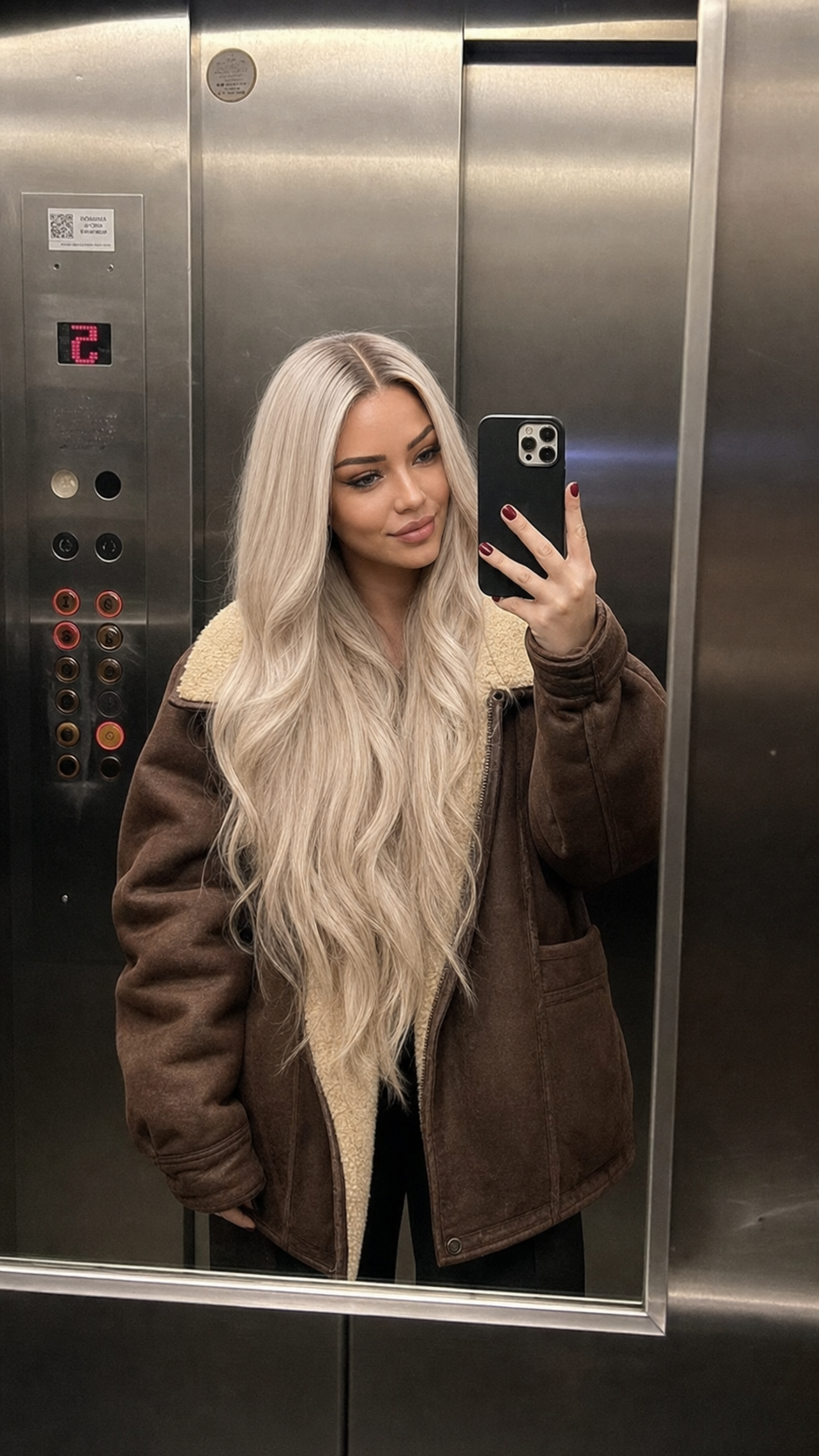 BRONTE blonde human hair lace front wig | Milk &amp; Honey Wigs