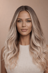 BROOKE - Ombre Blonde - Lace Front Wig - Milk & Honey Wigs