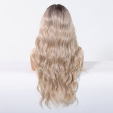 Brown Root Blonde Wavy 13x6 Lace Front Wig - MARKETPLACE - Milk & Honey Wigs