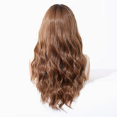 Brown Wavy 13x6 Lace Front Wig - MARKETPLACE - Milk & Honey Wigs