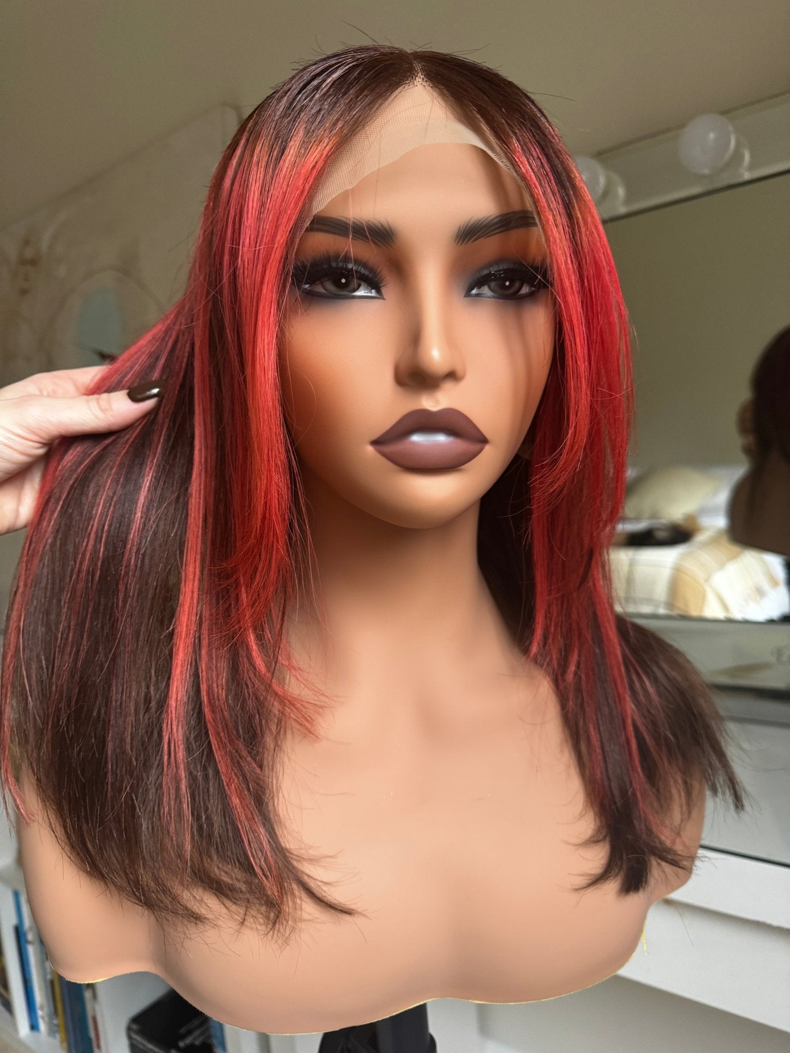 CAMERON 13x4 Human Hair Lace Front Wig **READY TO SHIP** - Milk & Honey Wigs