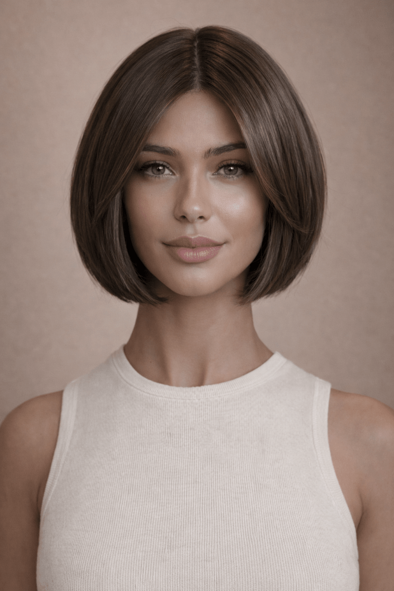 CAMILLE - Brown - Lace Front Wig - Milk &amp; Honey Wigs