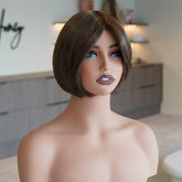 CAMILLE Silk Mono Top Lace Front Wig - Milk & Honey Wigs