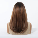 Caramel Brown with Ash Blonde Highlight Wig - MARKETPLACE - Milk & Honey Wigs