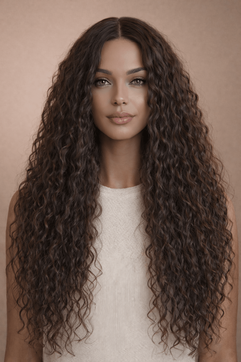 CARLY - Brown - Lace Front Wig - Milk &amp; Honey Wigs