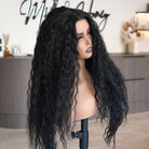 CARLY Natural Black Curl Lace Front Wig - Milk & Honey Wigs