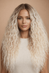 CARLY - Ombre Blonde - Lace Front Wig - Milk & Honey Wigs