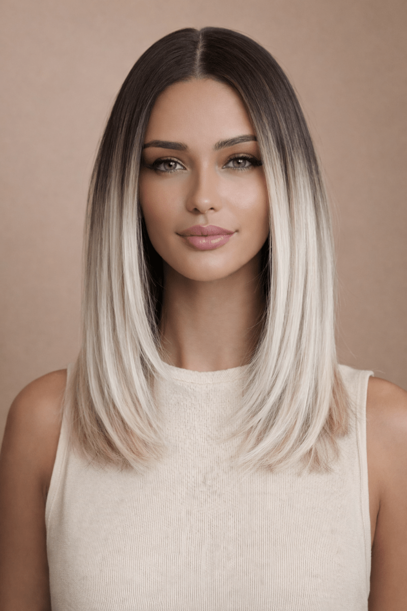 CARMEN - Platinum Blonde - Lace Front Wig - Milk &amp; Honey Wigs