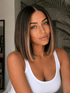 CARTER BOB - Lived In Brunette - Human Hair Wig - Milk & Honey Wigs