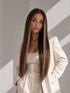 CARTER - Lived In Brunette - Human Hair Wig - Milk & Honey Wigs