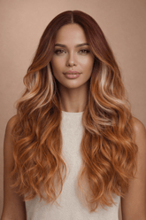 CELESTE - Ginger - Lace Front Wig - Milk & Honey Wigs