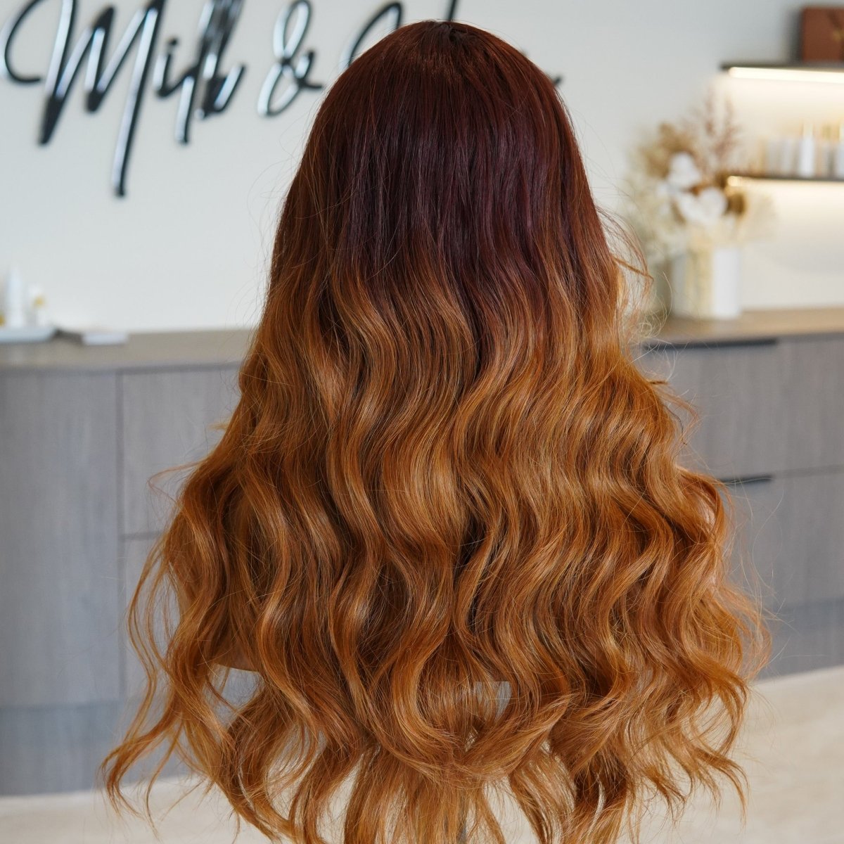 CELESTE Ginger Lace Front Wig - Milk &amp; Honey Wigs