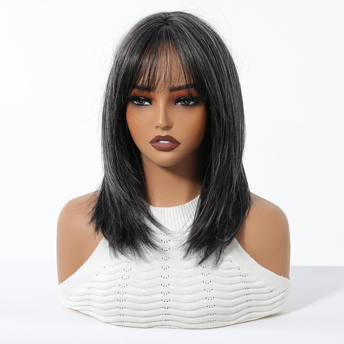 Charcoal Gray Wig - MARKETPLACE - Milk &amp; Honey Wigs