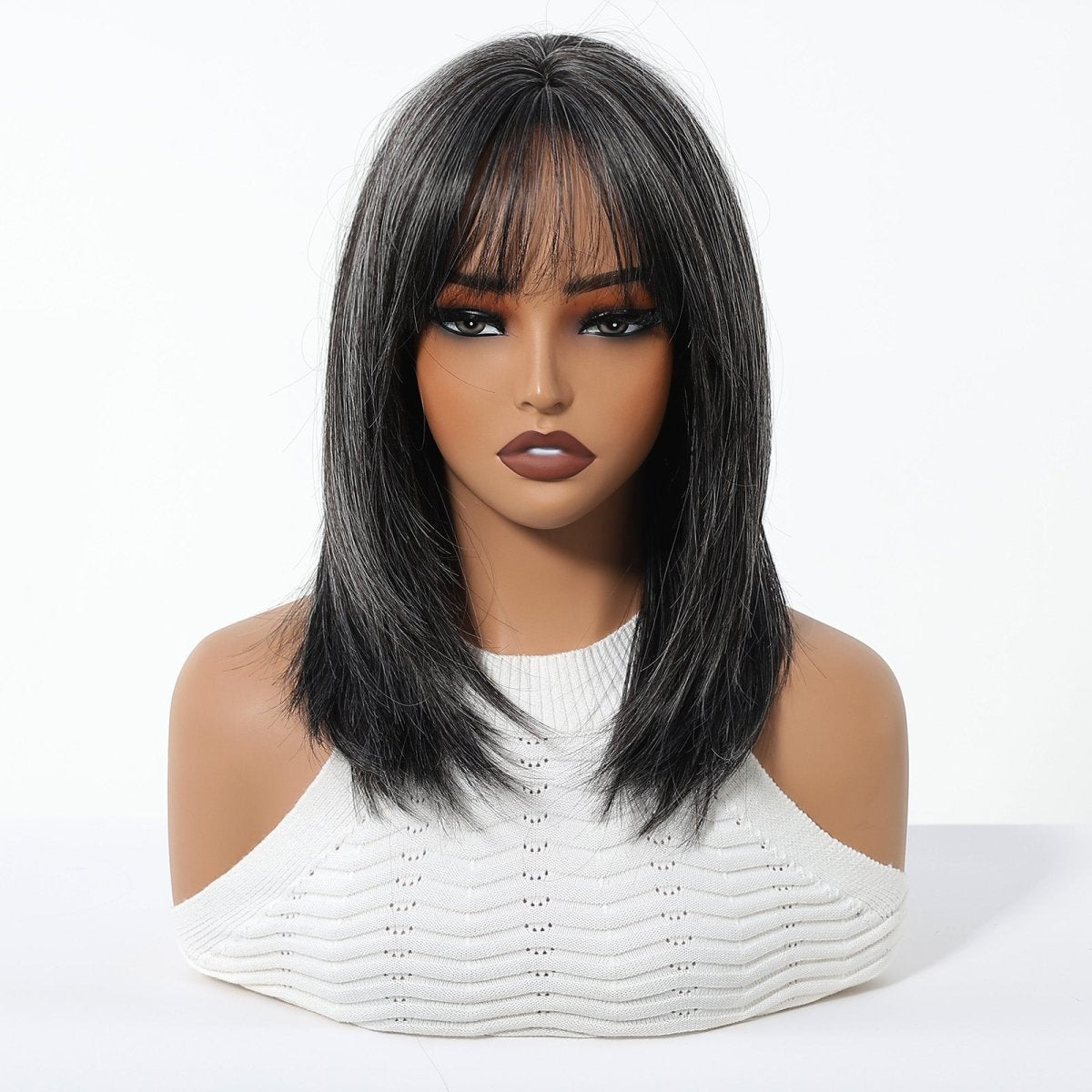 Charcoal Gray Wig - MARKETPLACE - Milk &amp; Honey Wigs