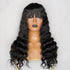 CHELSEA Black Fringe Wig - Milk & Honey Wigs