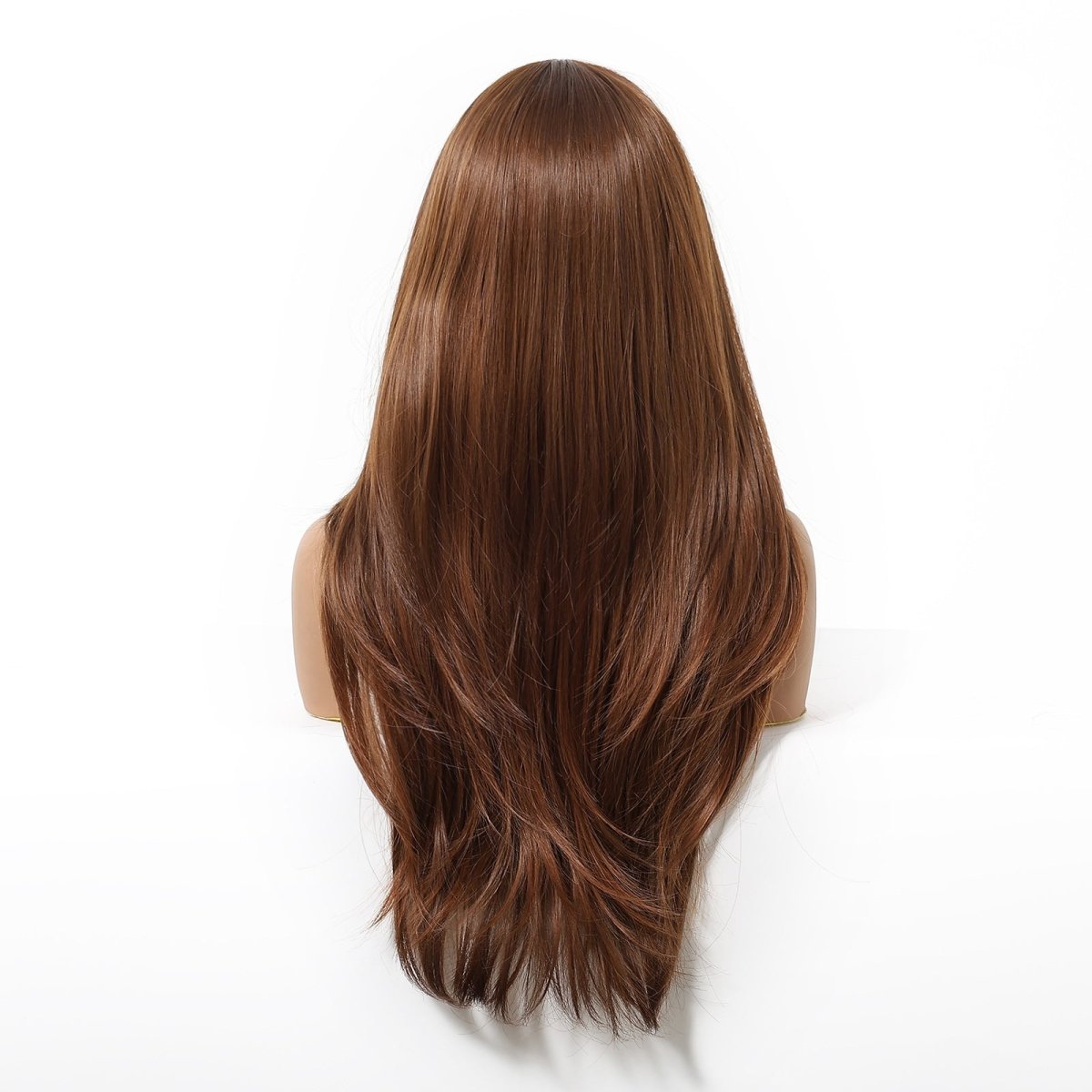 Chestnut Brown Layered Wig - MARKETPLACE - Milk &amp; Honey Wigs