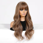 Chestnut Brown Long Wavy Wig - MARKETPLACE - Milk & Honey Wigs
