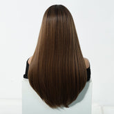 Chestnut Brown Straight Wig - MARKETPLACE - Milk & Honey Wigs
