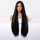 Classic Jet Black Sleek Straight Wig - MARKETPLACE - Milk & Honey Wigs