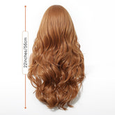 Copper Cinnamon Waves with Blunt Fringe Wig - MARKETPLACE - Milk & Honey Wigs