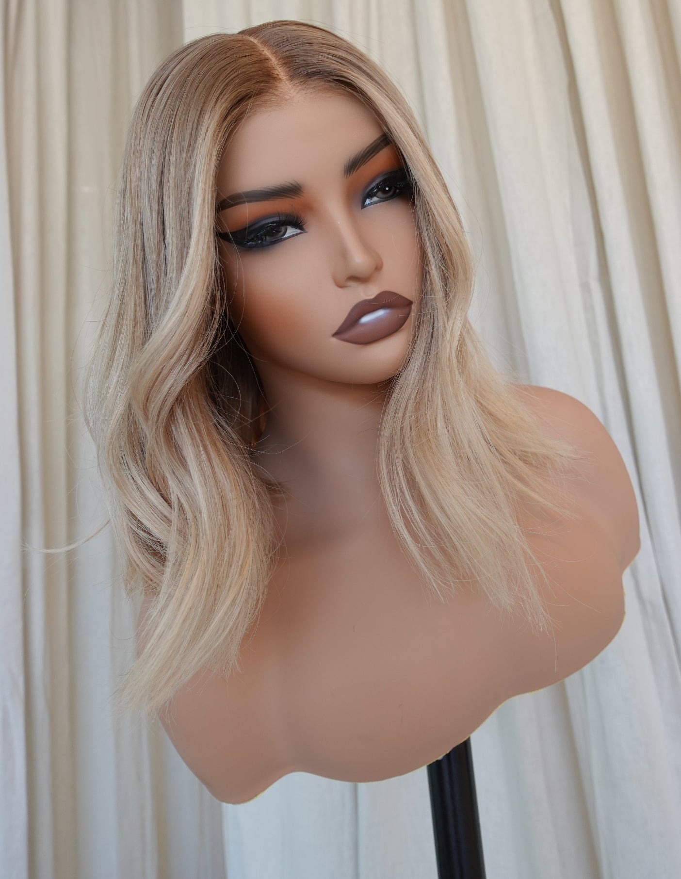 Custom Colour 13 x 6&quot; Wig - Milk &amp; Honey Wigs