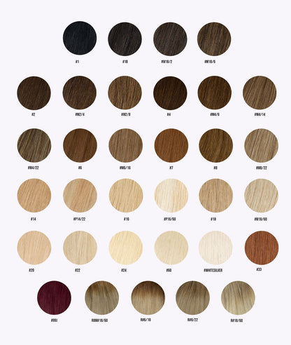 CUSTOM COLOUR 13 x 6 cap human hair lace front wig | Milk &amp; Honey Wigs