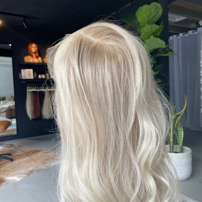 CUSTOM COLOUR 13 x 6 cap human hair lace front wig | Milk &amp; Honey Wigs