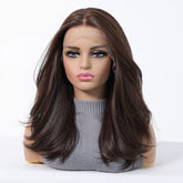 Dark Brown 13x6 Lace Front Wig - MARKETPLACE - Milk & Honey Wigs