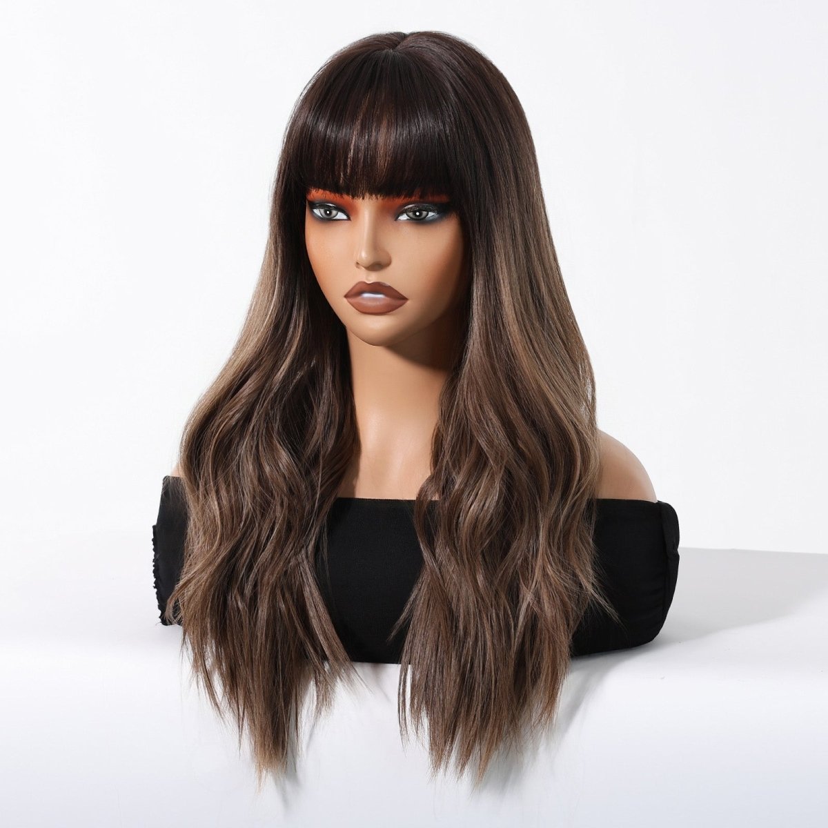 Dark Brown Synthetic Wig - MARKETPLACE - Milk & Honey Wigs