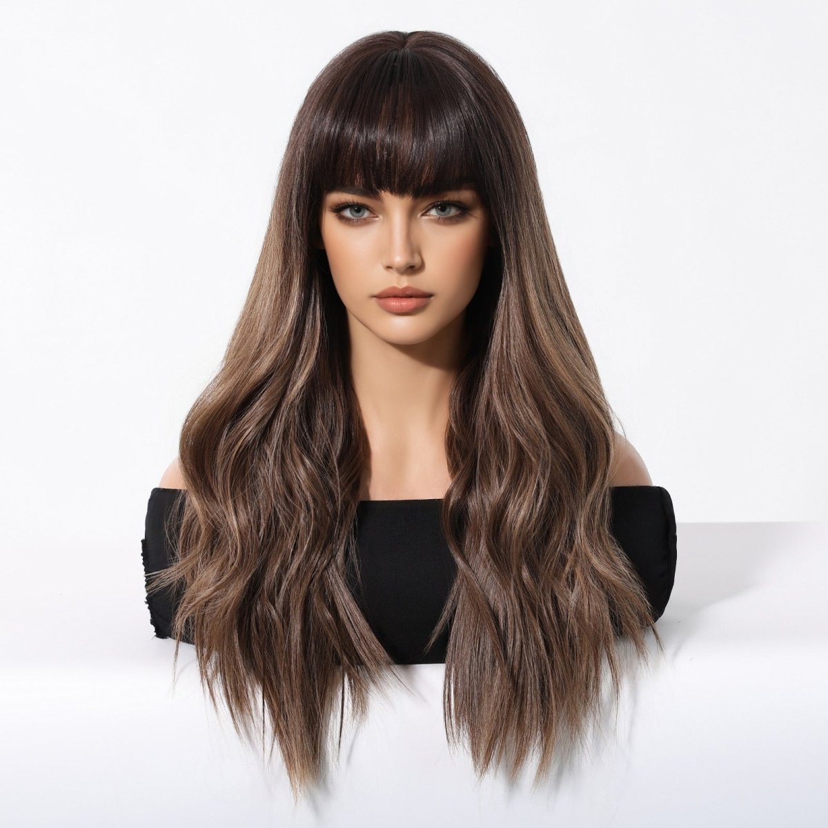 Dark Brown Synthetic Wig - MARKETPLACE - Milk &amp; Honey Wigs