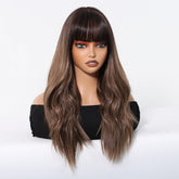 Dark Brown Synthetic Wig - MARKETPLACE - Milk & Honey Wigs