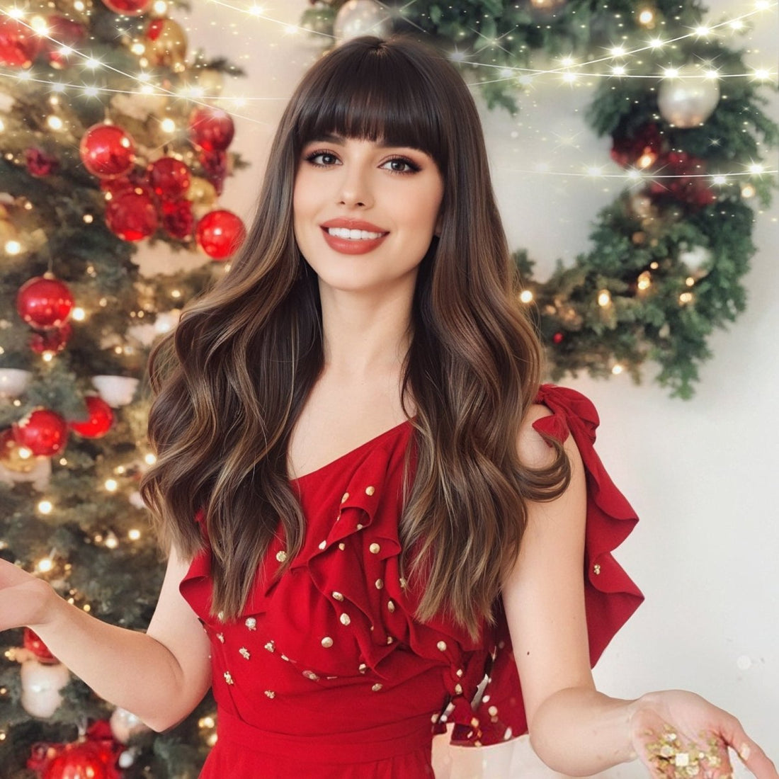 Dark Brown Synthetic Wig - MARKETPLACE - Milk &amp; Honey Wigs