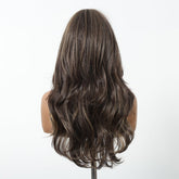 Dark Chocolate Brown with Honey Highlights Wig - MARKETPLACE - Milk & Honey Wigs