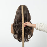 Dark Chocolate Brown with Honey Highlights Wig - MARKETPLACE - Milk & Honey Wigs