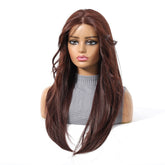 Dark Copper 20" 13x6 Lace Front Wig - MARKETPLACE - Milk & Honey Wigs