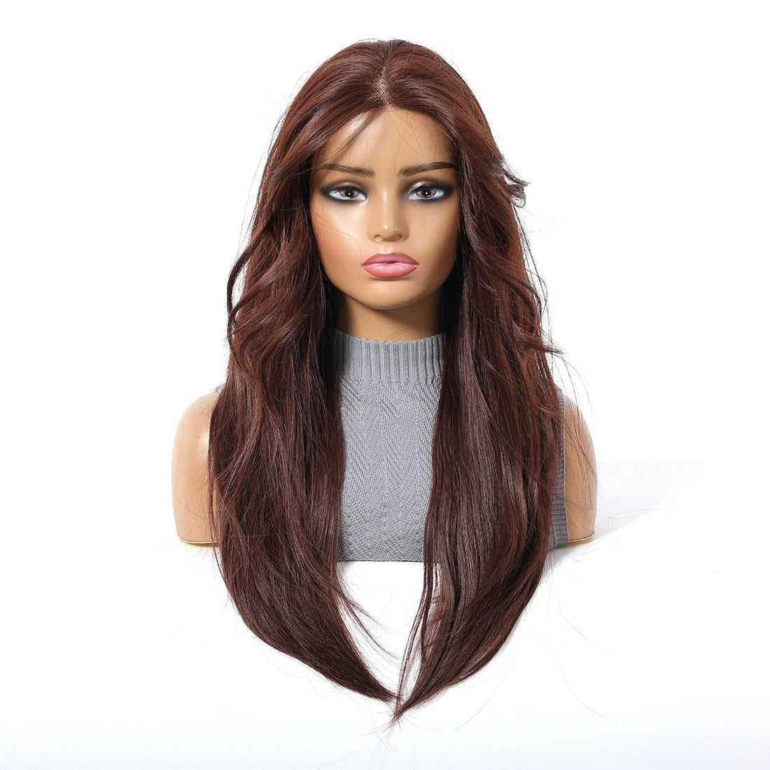 Dark Copper 20&quot; 13x6 Lace Front Wig - MARKETPLACE - Milk &amp; Honey Wigs
