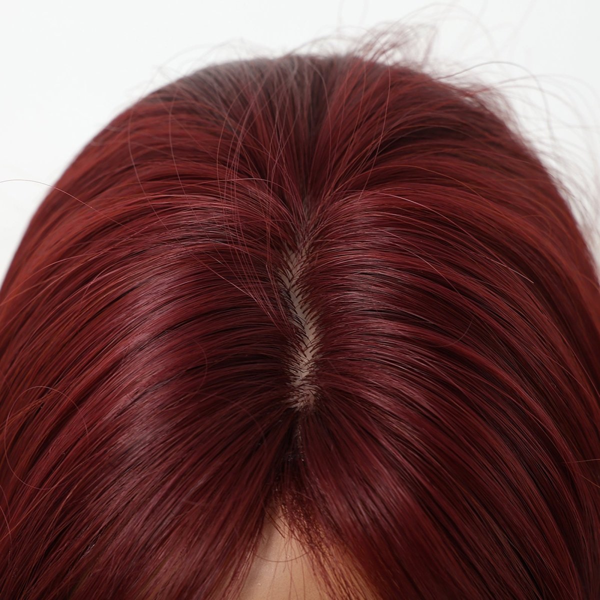 Deep Burgundy Red Layers Wig - MARKETPLACE - Milk & Honey Wigs